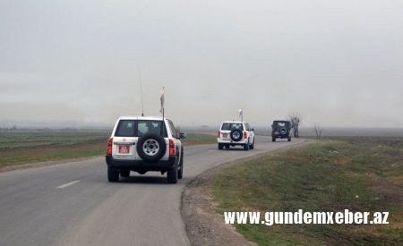 ATƏT qoşunların təmas xəttində monitorinq keçirib