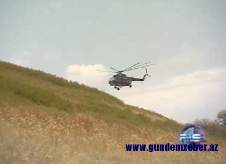 Sərhədçilərimiz helikopterlə Keşikçidağa endilər – Keşişlər ərazidən uzaqlaşdırıldı