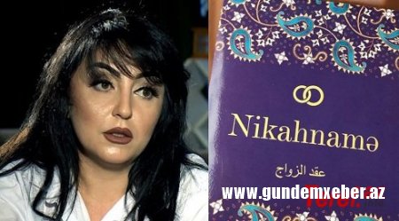Afət Fərmanqızından bu dəfə dini kəbin qalmaqalı: Kəbini kəsən mollanı nə gözləyir?