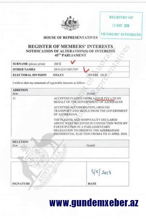 Xanlar Fətiyev Avstraliyalı deputatları necə tora salıb? - FOTOLAR