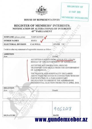 Xanlar Fətiyev Avstraliyalı deputatları necə tora salıb? - FOTOLAR