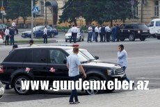 Azərbaycanlı toy kortejində "Range Rover"dən çıxıb atəş açdı - CİNAYƏT İŞİ QALDIRILDI