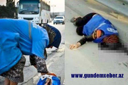 Bakıda maşın süpürgəçini vurdu