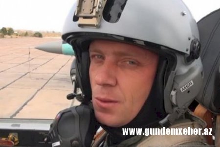 Dənizə düşən pilotumuz tapıldı