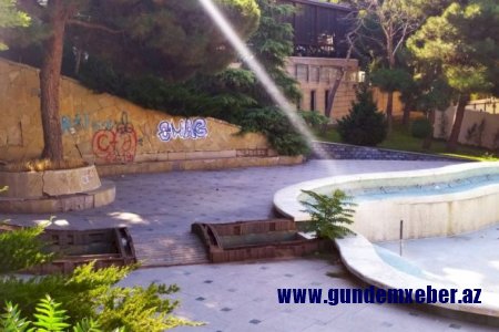 Prezidentin tapşırığı ilə tikilən parkdan şok görüntülər - Fotolar