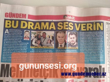 Türkiyənin daha bir nəşri Əli Həsənovdan yazdı - FOTO 