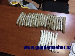Abşeron sakinindən külli miqdarda narkotik maddə aşkarlanılıb