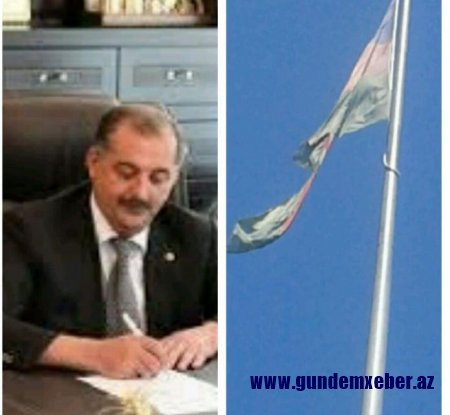 İmişlidə Dövlət Bayraqı Cırılıb Baxan Yoxdu