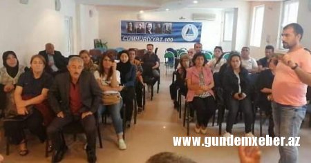 Bakıda işçi qrupu toplandı