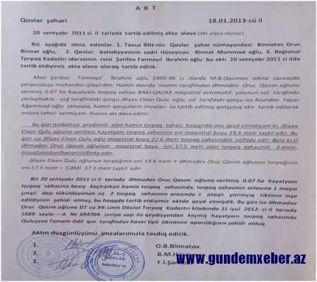 ALLAH HƏR KƏSİ ŞƏRDƏN, BÖHTANDAN, İFTİRADAN QORUSUN - FOTOLAR