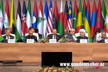 Prezident İlham Əliyev: "Sədrliyin Azərbaycana həvalə edilməsi ölkəmizə göstərilən hörmətin, inamın və etimadın təzahürüdür"