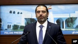 Livanın baş naziri etirazlar fonunda istefa verib