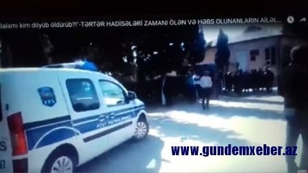Bərdədə hərbi korpusun qarşısında etiraz aksiyası keçirilib - FOTO/VİDEO