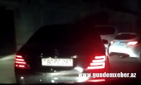 Bakıda qəza törədib qaçan “S-class”ın xanım sürücüsünü kim himayə edir? - "Mayor Qafar deyir ki, əxlaqlı xanımdır..."