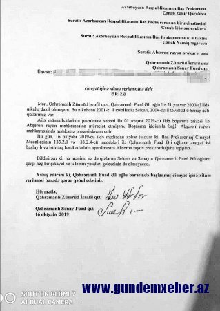 “Şikayətçi deyilik” – Zümrüd Yağmurdan Zakir Qaralova müraciət+Foto