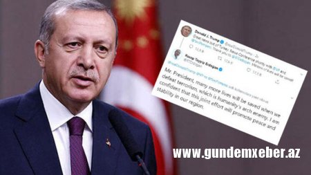 Ərdoğan Trampın tvitinə cavab verdi: "Qalib gəlsək...”