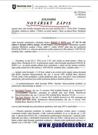 Gömrük Generalının Çexiyadakı nəhəng mülkləri-FOTOLAR