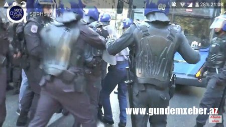 Şirin Cəfəri: Polislər boynumu və qolumu burdular-FOTO/VIDEO