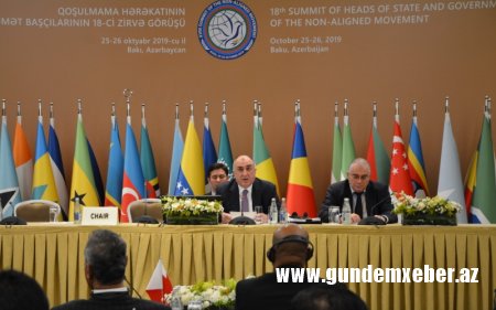 Qoşulmama Hərəkatında sədrlik Azərbaycana keçdi