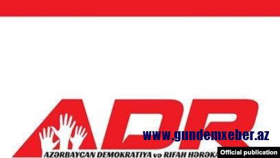 ADR Hərəkatı noyabrın 19-da piket keçirəcək