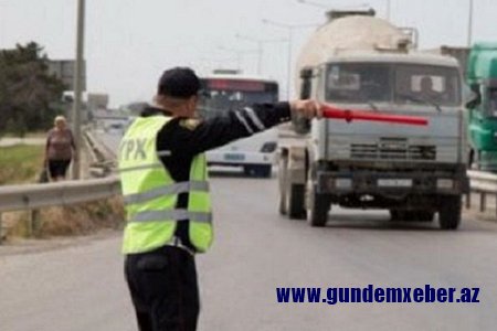 Sürüşmə ilə əlaqədar yük maşınlarının şəhərin mərkəzinə giriş istiqaməti dəyişdirilib