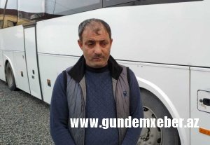 Narkotik çəkib sərnişin daşıyan sürücü saxlanıldı - FOTO