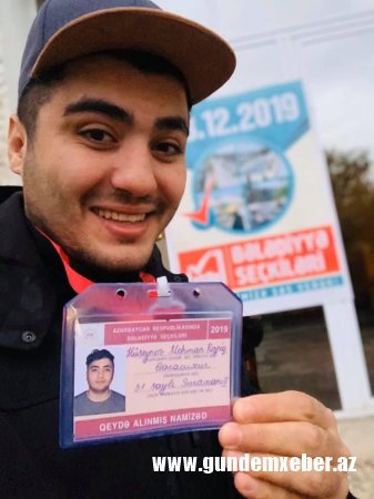 Mehman Hüseynovun seçkilərdə namizədliyi qeydə alındı (FOTO)