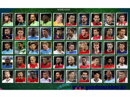 UEFA ilin rəmzi komandasına namizədləri açıqladı - SİYAHI