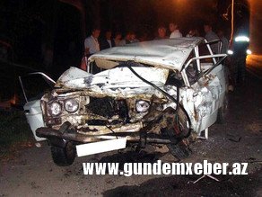 Şəmkirdə yol qəzasında ölən 5 nəfərin şəxsiyyəti müəyyənləşib - YENİLƏNİB