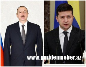İlham Əliyevin və Vladimir Zelenskinin təkbətək görüşü olub