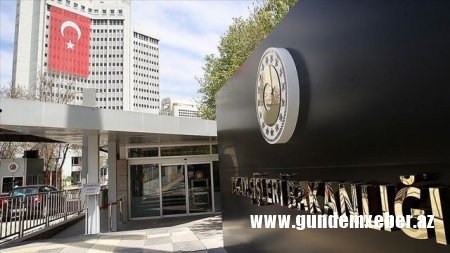 Türkiyə XİN: ABŞ Senatının "erməni soyqırımı"nı tanıması Ankara-Vaşinqton münasibətlərinin inkişafı üzrə səyləri sarsıtmaq məqsədi daşıyır