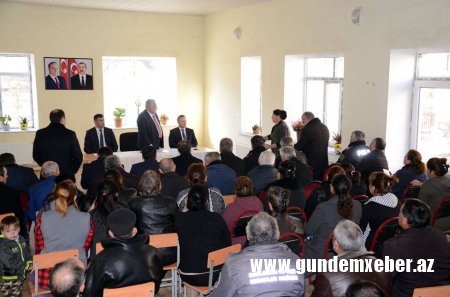 Vətəndaşlar Kəmərqayada qəbul edildi-FOTOLAR  