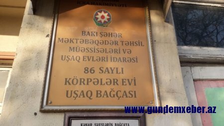 Məcburi köçkünlərlə bağça müdiri arasında çəkişmə - Ortada pul söhbəti var (FOTO)