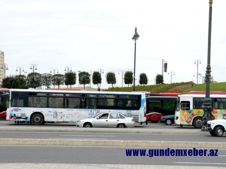 Azərbaycanda sərnişinlərin ən çox istifadə etdiyi nəqliyyat vasitələri