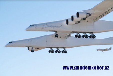 ABŞ bu təyyarədən kosmosa hipersəs sürətli raket çıxarmaq üçün istifadə edəcək