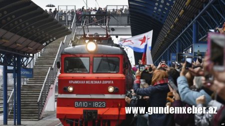 Ukrayna Rusiyanın Krıma dəmiryol körpüsü ilə bağlı istintaq başladıb