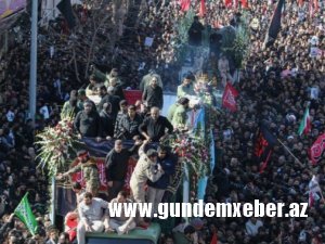 Qasım Suleymaninin dəfnində basırıq: onlarla ölən və yaralanan var
