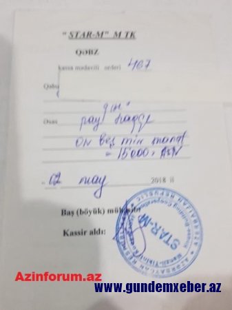 “STAR-M” MTK vətəndaşın xəbəri olmadan aldığı 250 minlik mənzili başqasına satıb – ŞİKAYƏT+FOTOLAR