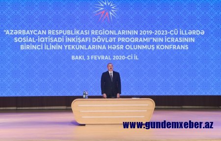 Bakıda Prezidentin iştirakı ilə konfrans keçirilir
