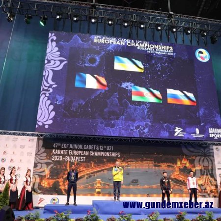 DAHA BİR TƏMSİLÇİMİZ UĞUR QAZANDI
