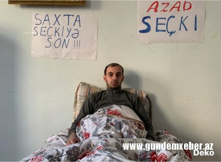 Müsavat Partiyası Gənclər Təşkilatının rəhbəri aclığa başlayıb