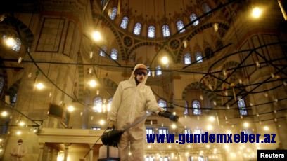 Türkiyədə kafelər, idman və əyləncə mərkəzlərinin də fəaliyyəti dayandırılır