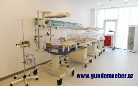Dövlət başçısı Goranboy Rayon Mərkəzi Xəstəxanasının açılışında iştirak etdi