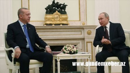 Türkiyə və Rusiya dövlət başçıları qapalı görüşdən əvvəl jurnalistlərə açıqlama veriblər
