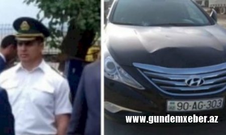 Gömrük rəisi Vüsal Nuriyev sərxoş halda adam öldürüb qaçdı - SON DƏQİQƏ