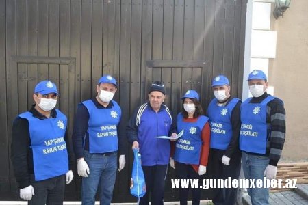 YAP Şəmkir təşkilatının "koronavirus" şousu  - FOTOFAKTLAR