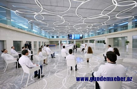 İlham Əliyev “Yeni klinika” tibb müəssisəsinin açılışında iştirak edib - YENİLƏNİB