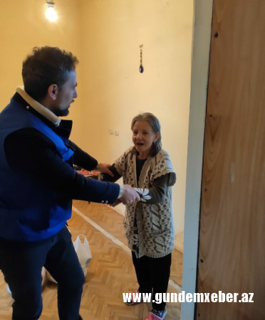 Bu gün Ümid Partiyası onlarla ailəyə yardım etdi