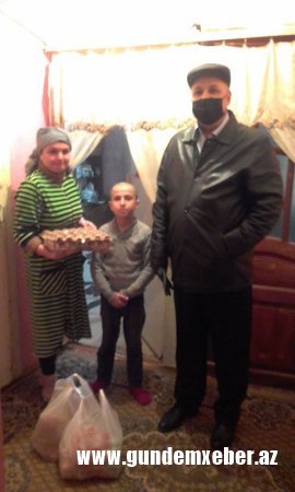 Bu gün Ümid Partiyası onlarla ailəyə yardım etdi