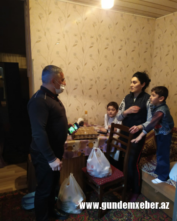 Bu gün Ümid Partiyası onlarla ailəyə yardım etdi